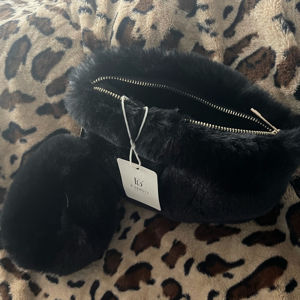 Brand new Mini fur handbag, never used.